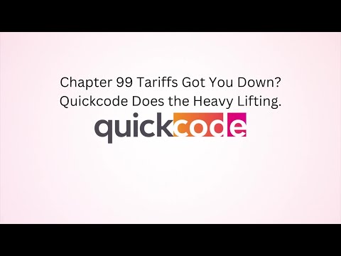 Chapter 99 - Quickcode does the heavy lifting!