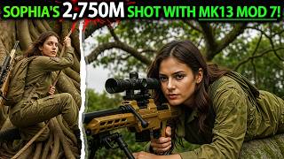 SOPHIA IN THE JUNGLE — HER SHOT SHUT DOWN A GUERRILLA STRIKE AT 2,750 METERS!