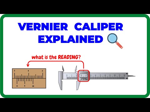 How to Read a VERNIER CALIPER