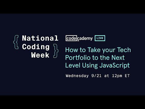How To Build a Tech Portfolio | Part 2: Enabling Interactivity With Javascript