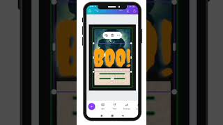 speed up Halloween NFT card design on canva. #halloween2022 #canvaforbeginners #nftcards