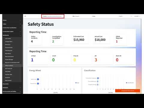 JOBSIGHT360 Safety-Incident Dashboard