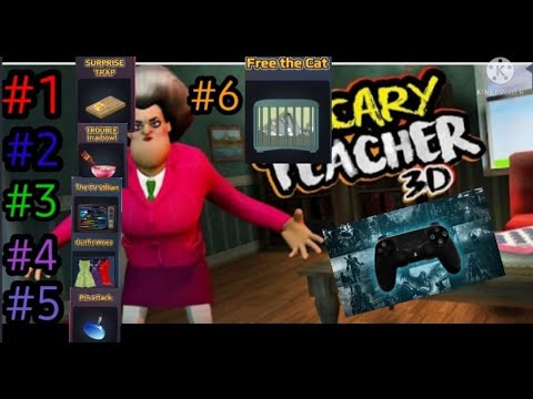 Scary teacher gameplay level 1 2 3 4 5 and 6