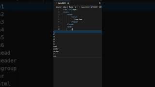 Basic HTML layout with headers and paragraphs #html #coding #learn