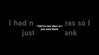 No new ideas