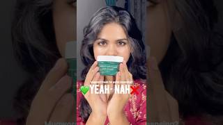YEAH or NAH? Axis-Y Mugwort Mask Honest Review for Acne & Pores 💚 #Shorts