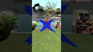 GUESS THE CORRECT NEW LIN GANG MELON KING ALIEN ROTTEN HEAD MONSTER TAPES GURSED VS MEMES in Gmod !