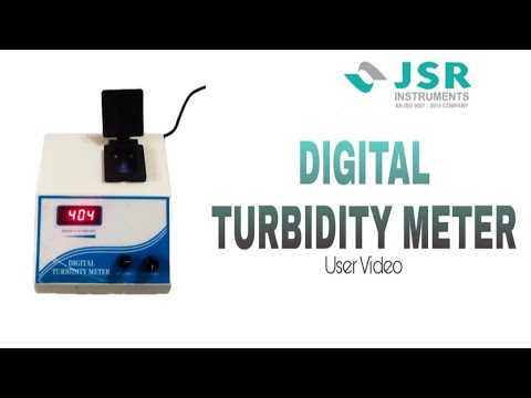 JSR - Digital Turbidity Tester || Nephelometer || Measuring Turbidity of Water