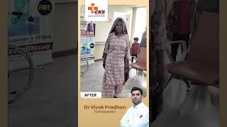 See the remarkable transformation journey of our patient. #ckshospitalsjaipur #cks #testimonial