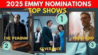 Emmy Nominations 2025: Severance Leads, Followed By The Penguin, The Studio & The White Lotus | N18G