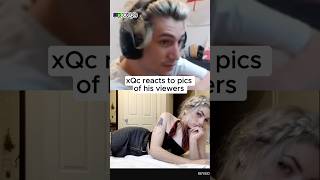 xQc reacts to pics of his viewers 😳