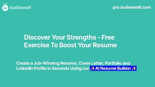 Discover Your Strengths: Exercise to Boost Your Resume & Interviews