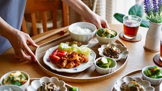【健康】夏に負けない体をつくる🔥平日５日間の晩ごはんレシピ【管理栄養士のヘルシー献立】