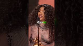 When SZA Won a GRAMMY 🤩🏆