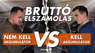Napelem bruttó elszámolásban: Nézd meg, kell-e neked akkumulátor! 🔋⚡