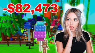Building the CUTEST GARDEN in Grow a Garden!
