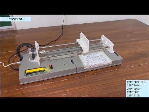 22MTE032 TO CONTROL LINEAR POSITION DC STEPPER MOTOR ACTUATING SYSTEM