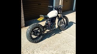 S8 E2 - YAMAHA TW125 CAFE RACER - FULL CINEMATIC TIMELAPSE BUILD.