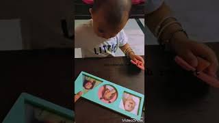 CuriousCub toy unboxing| baby activity toy | 15 months baby learning activity with play