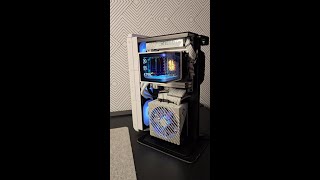 Space-Station ITX Build Starts Now! #newegg #xtia #gaming #pcsetup #sffpc