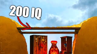 I Built the most High IQ solo base in Vanilla Rust...