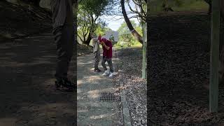 ジェラードンさんの顔面型抜き走やってみた🐔#shorts