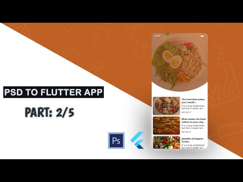 Psd to flutter app  Part: 2/5