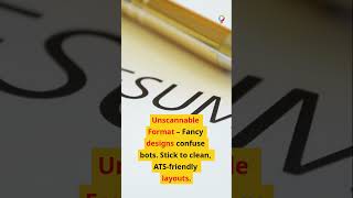 Why Your Resume Gets Rejected!