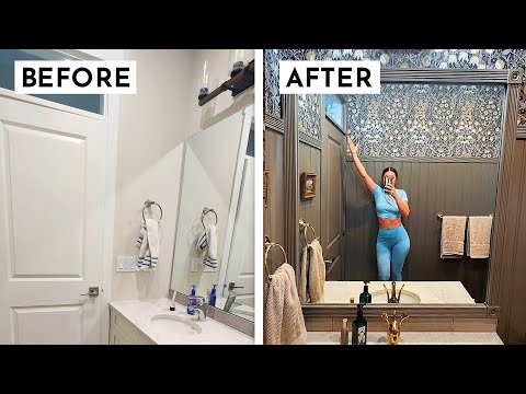 How I added personality to my boring bathroom