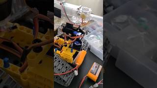 Working on the blaster turret #robotics #tech #stem #mecha