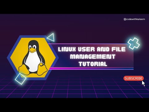 Linux User & File Management Tutorial | Video # 07