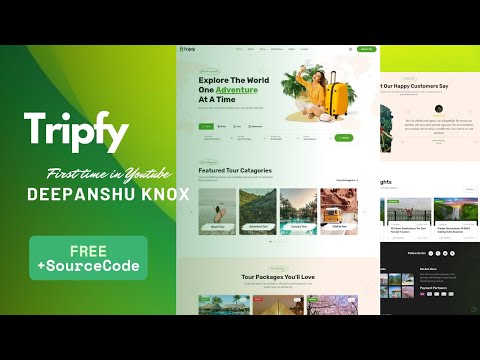 Build a Stunning Travel Website with HTML & CSS  | Beginner to Pro Full Tutorial