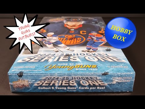 THE VOTES ARE IN ❎️ IS THIS BOX A WINNER? ❎️ 2024-25 UPPER DECK SERIES ONE HOCKEY HOBBY BOX BREAK 🙃🏒