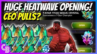HUGE HEATWAVE OPENING!!! | 8 Titan's + more! | Marvel Contest of Champions