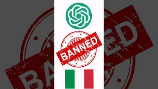 ITALY BANS CHATGPT 🇮🇹 #chatgpt #chatgptbanned #openai