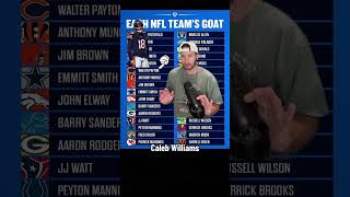 Every NFL Team’s GOAT 🐐