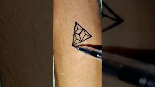 Small triangle tattoo ideas #tattoo #penart #pendrawing #tattooideas #shorts #shortsfeed #ytshorts