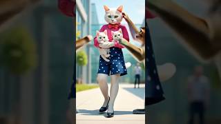 So beautiful! #cuteanimal #cute #cutecat #funny #trending #cat  #disney #ai #goviral #shorts #cute