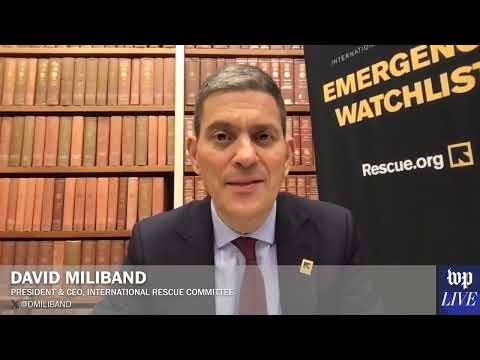 David Miliband: ‘The world is out of balance’