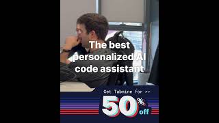 Cyber Monday sale: 50% off Tabnine