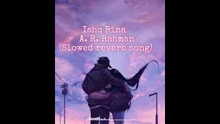 Ishq Bina | Taal | A. R. Rahman | slowed reverb song | #ishqbina  #arrahmansongs #tipsmusic