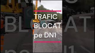 ‼ATENȚIE‼ – traficul este blocat în acest moment pe #DN1 #totpedrum #cnair #drdpbrasov #truck