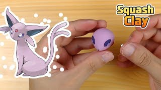 Pokémon Clay Art: Espeon Psychic-type Pokémon!