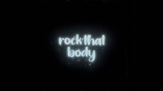 Rock that body by Black eyed peas #overlay #popmusic #lyrics #edit #rockthatbody