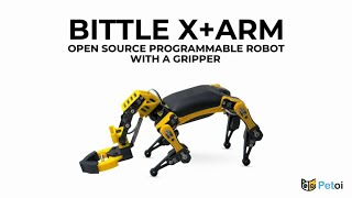 Bittle X + Robotic Arm Gripper | The Ultimate Open Source Coding Robot Dog