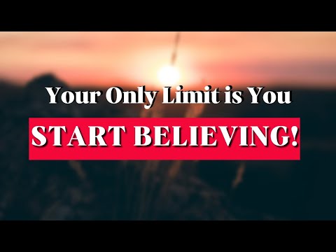Believe in Yourself for 30 Days and Watch Your Life TURN AROUND!