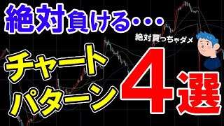 【テクニカル分析の罠】絶対に株を買ってはいけない4つのチャートパターン