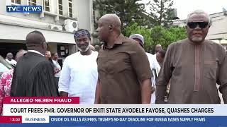 Court Frees Fmr Governor Of Ekiti State Ayodele Fayose, Quashes Charges
