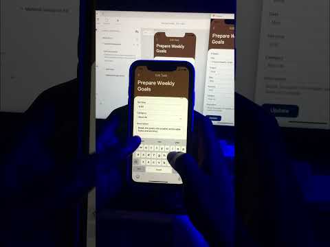 Creating todo task prototype in @ProtoPie #prototype #design #viralvideo #productdesign #uiux #usa