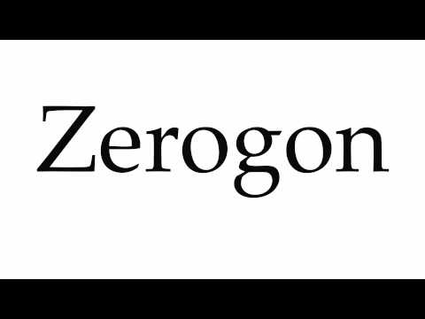 How to Pronounce Zerogon